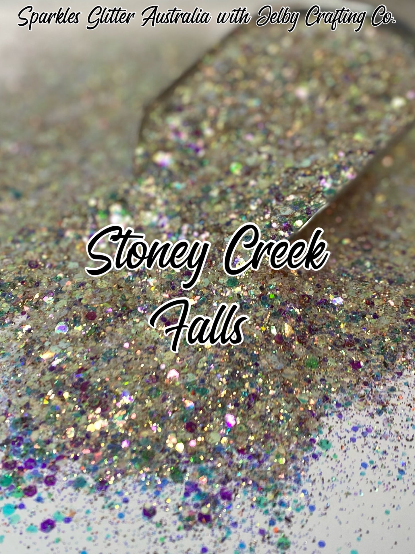 Stoney Creek Falls | Custom Mixed Chunky Glitter
