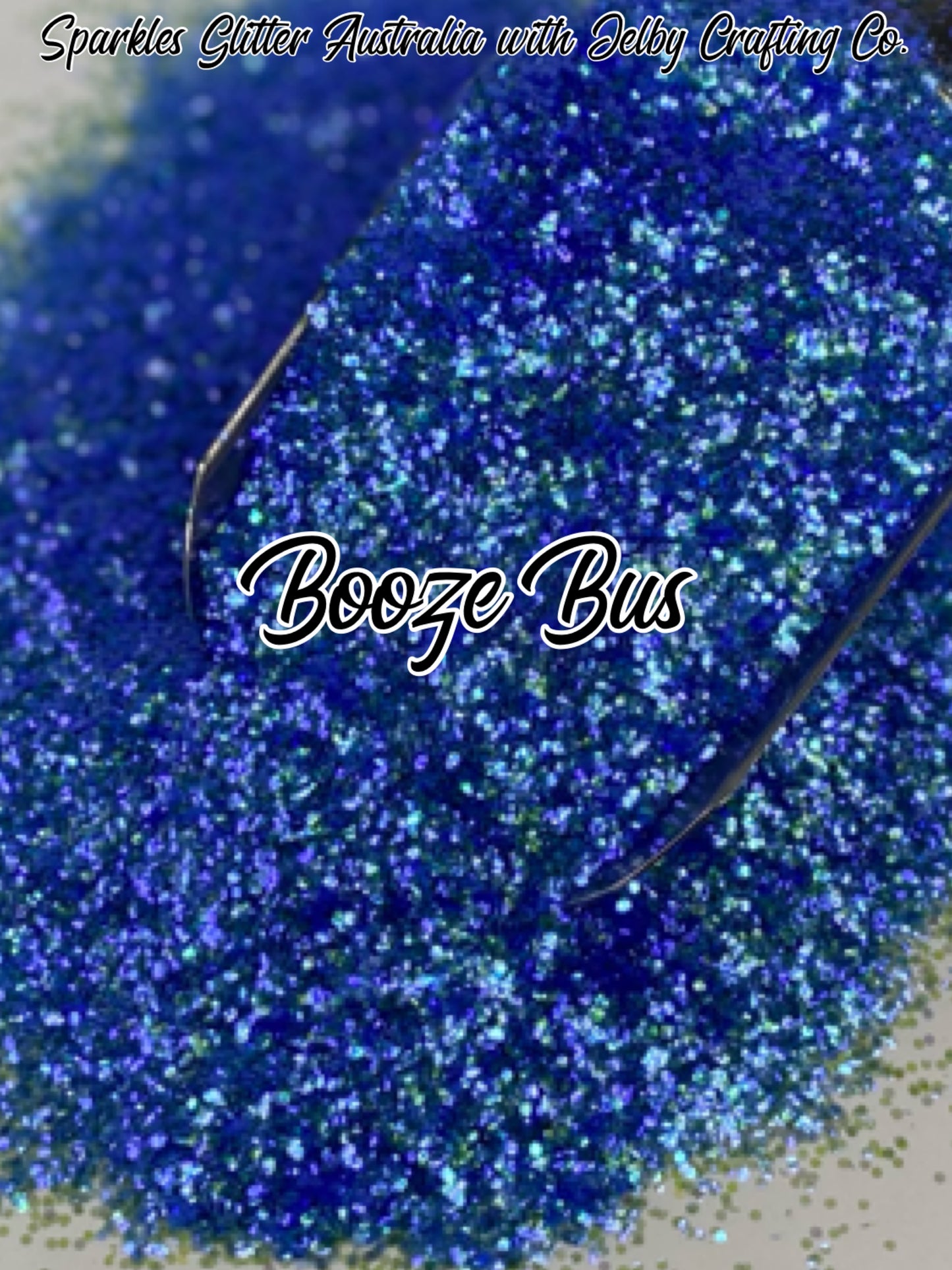 Booze Bus | Small Chunky Iridescent Glitter