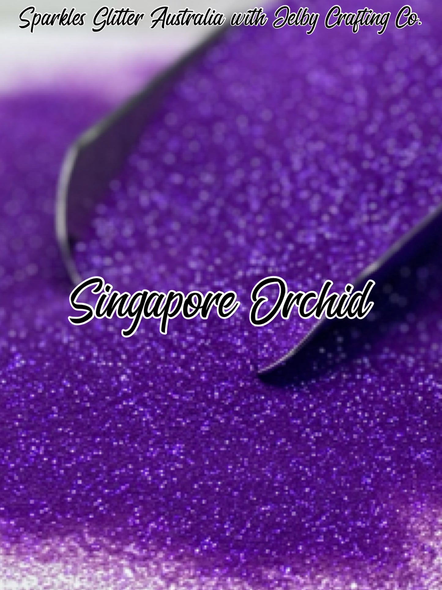 Singapore Orchid | Purple Iridescent Ultrafine Glitter