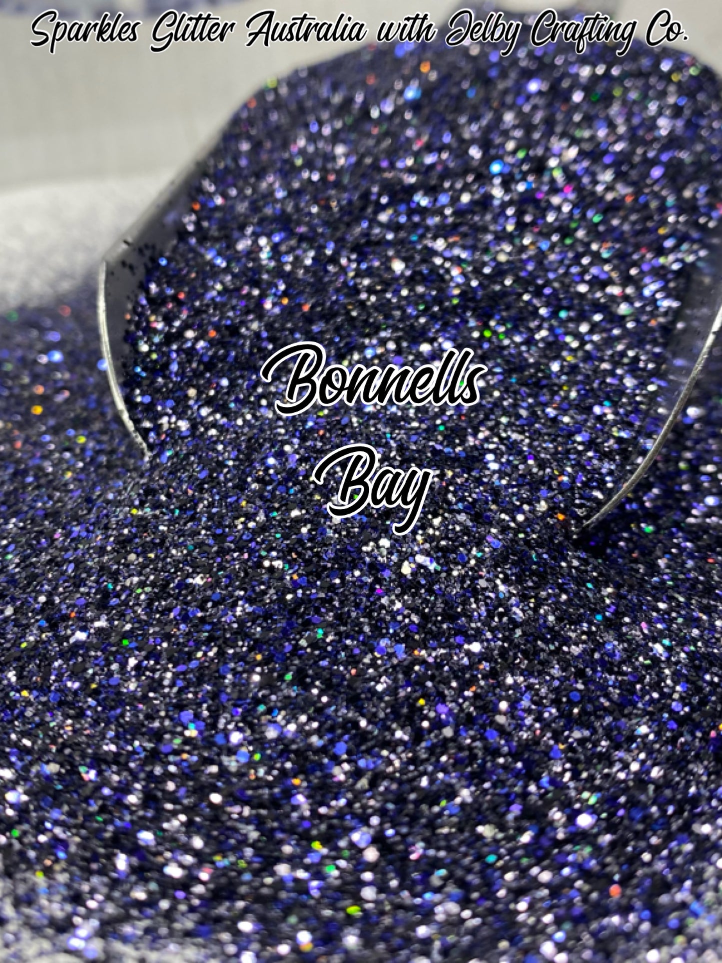 Bonnells Bay | Custom Mixed Dark Purple Silver Glitter