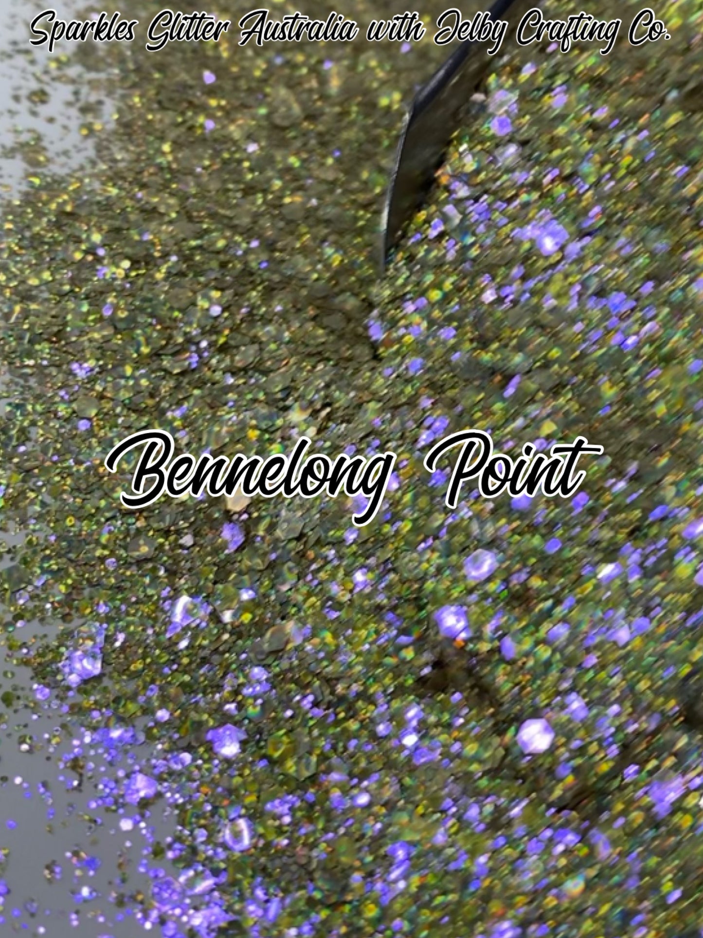 Bennelong Point | Gold Chunky Holographic Opal Glitter