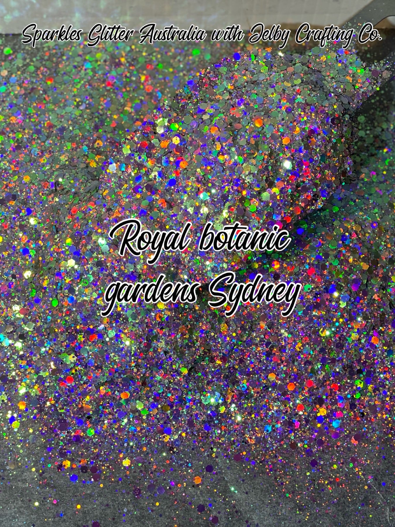 Royal Botanic Gardens Sydney | Silver Holographic Colour Shift Glitter