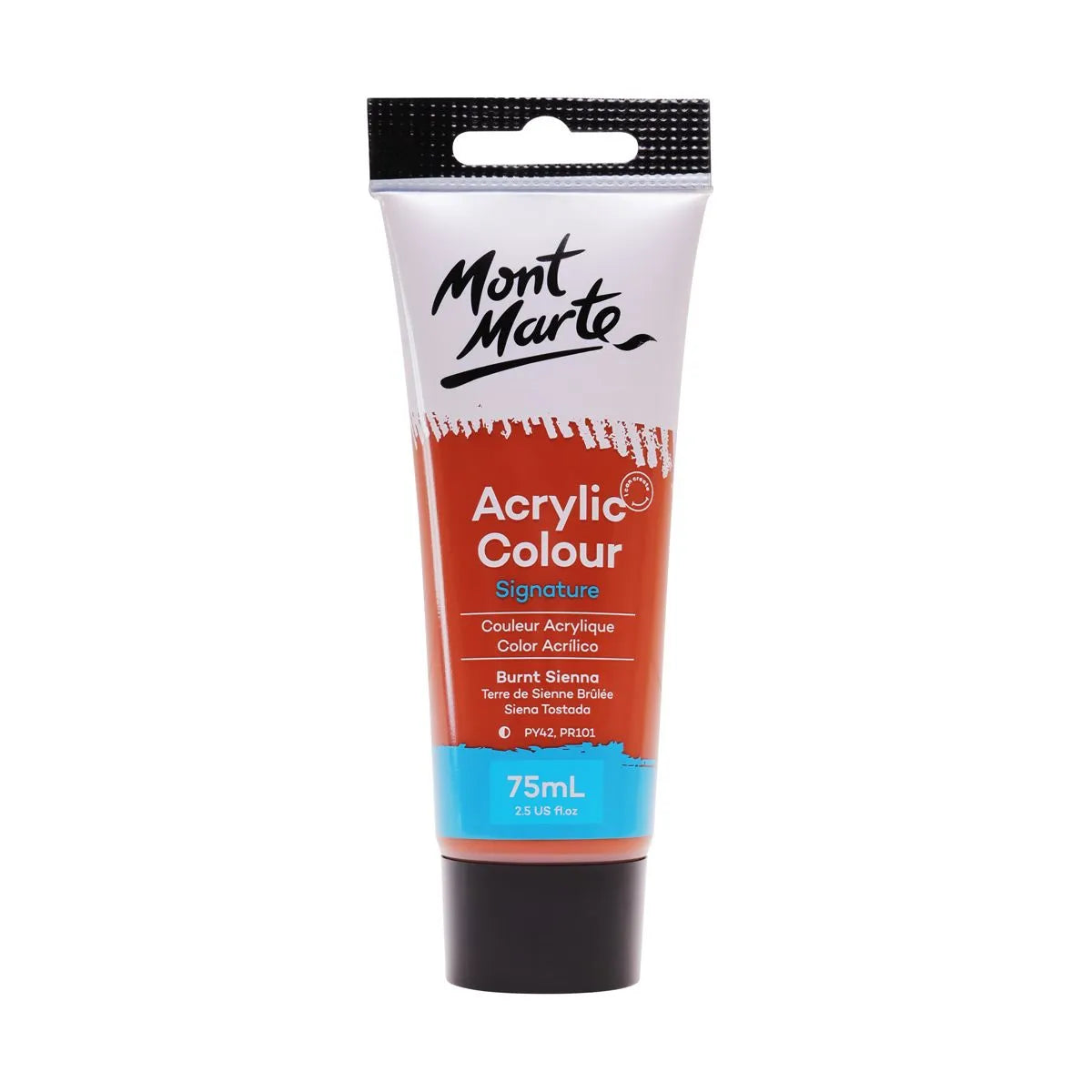 Mont Marte Acrylic Paint 75ml - Burnt Sienna
