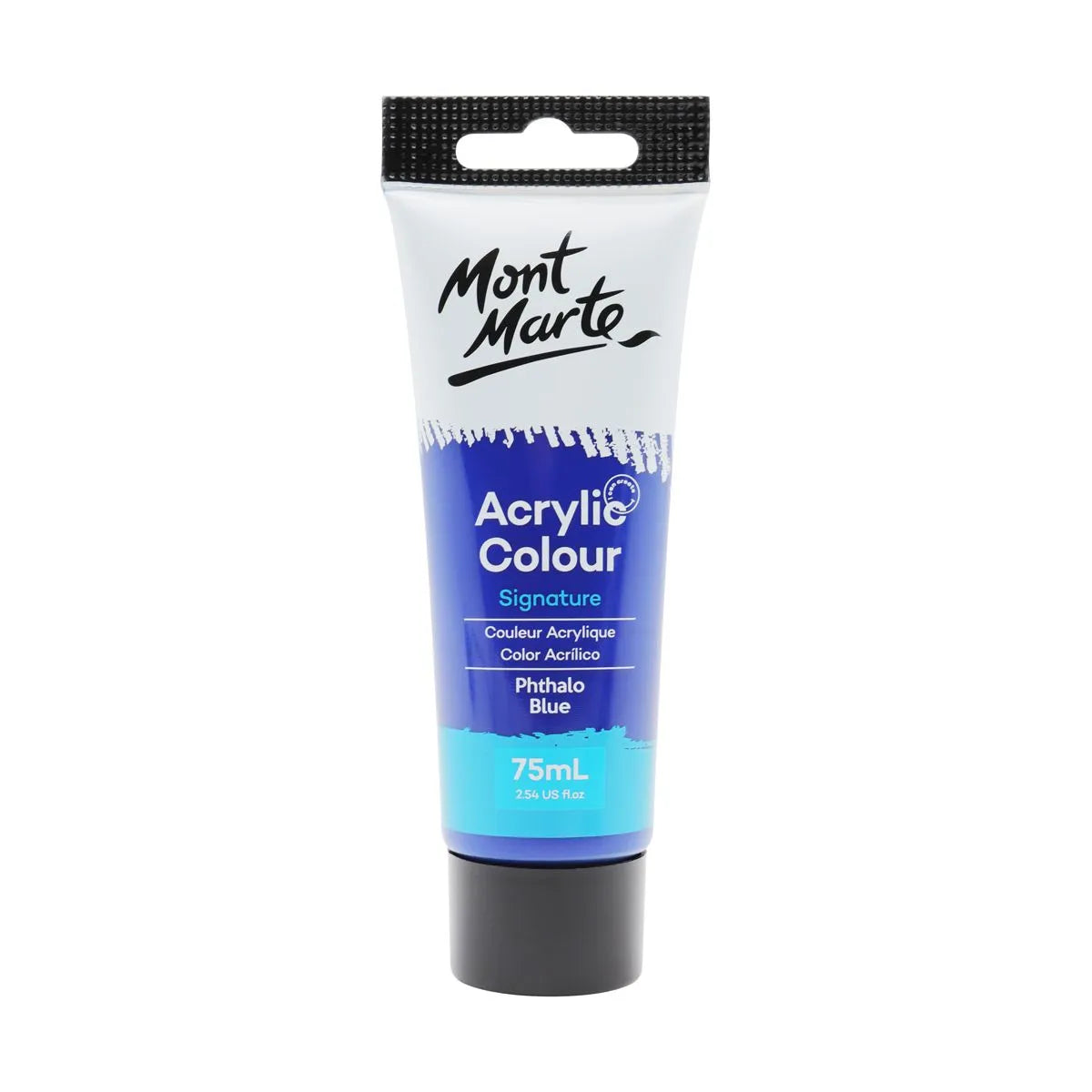 Mont Marte Acrylic Paint 75ml - Phthalo Blue