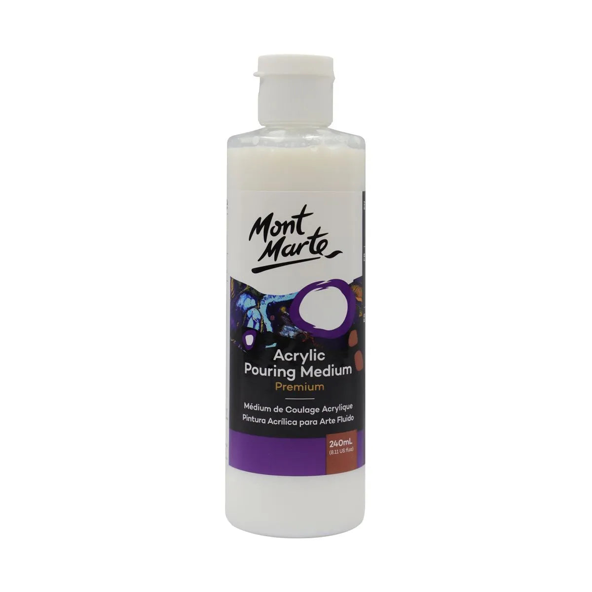 Mont Marte Acrylic pouring medium 240ml