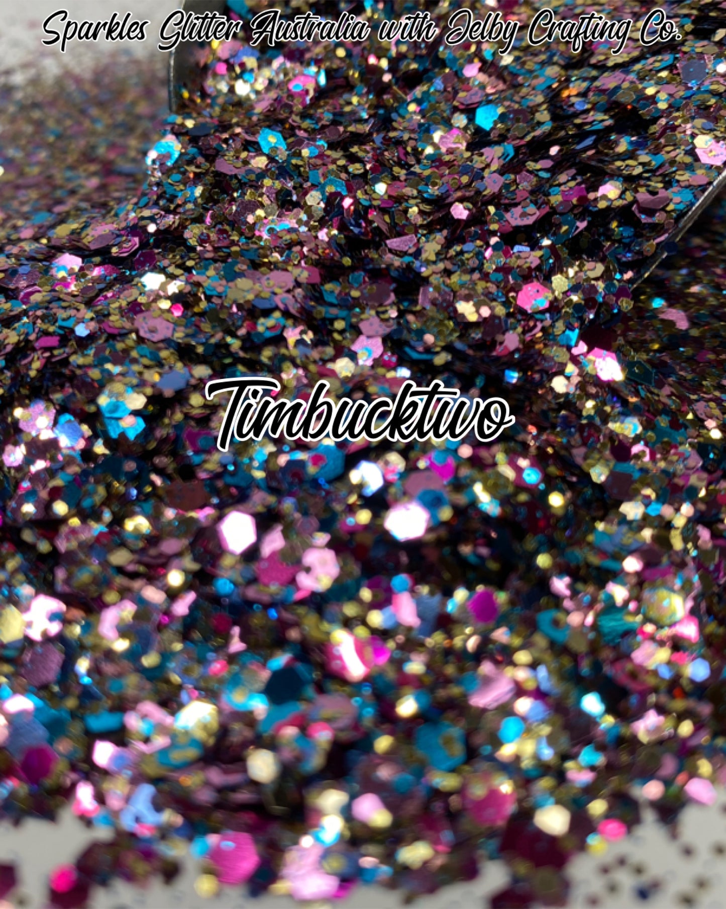 Timbucktwo | Custom Mixed Pink Blue Gold Glitter
