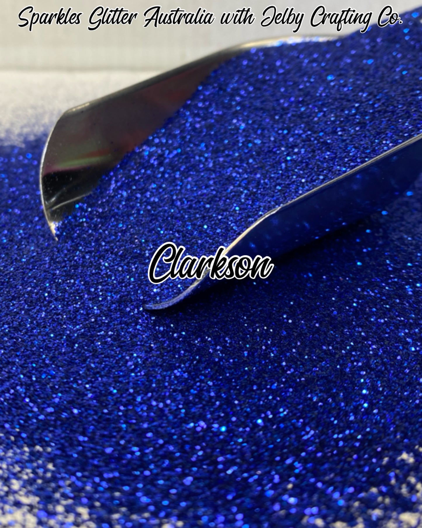 Clarkson | Metallic Fine Cut Blue Glitter