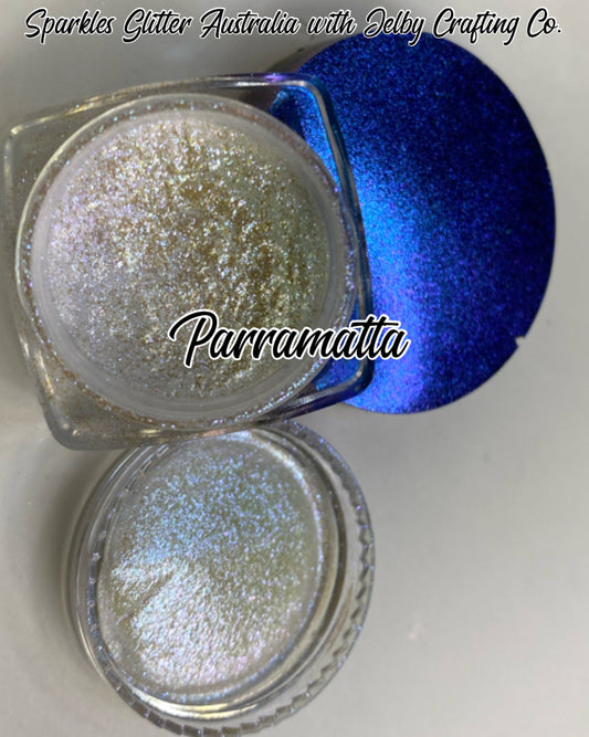 Parramatta | Large Cut Chameleon Colour Shift Mica Pigment