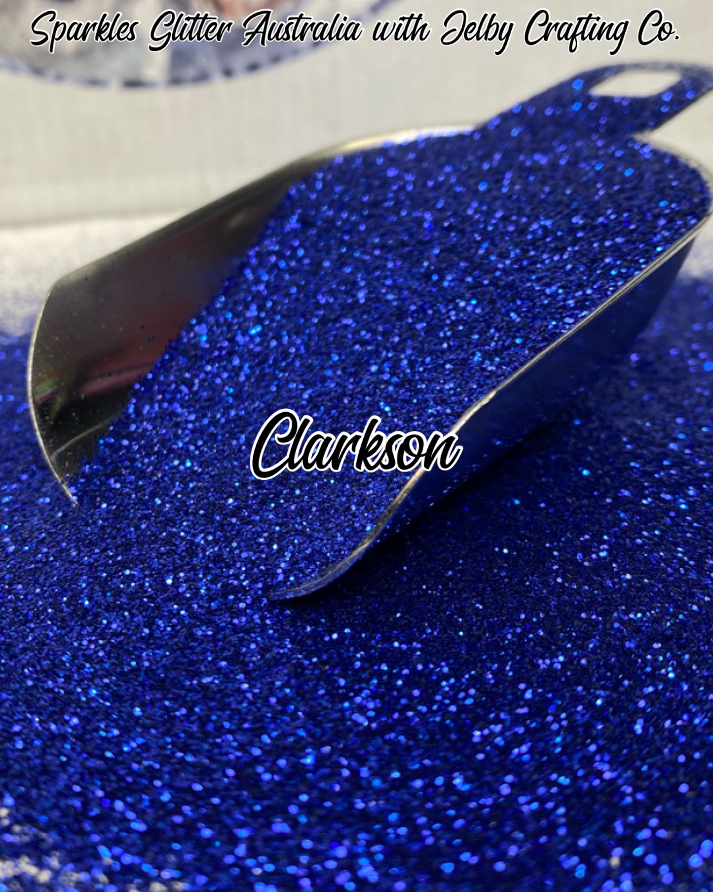 Clarkson | Metallic Fine Cut Blue Glitter
