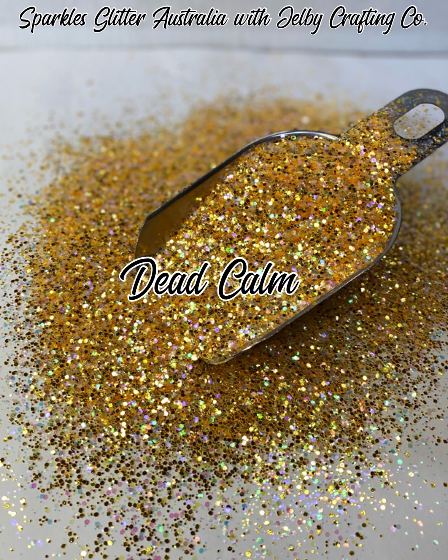 Dead Calm | Custom Mixed Small Chunky Orange Glitter