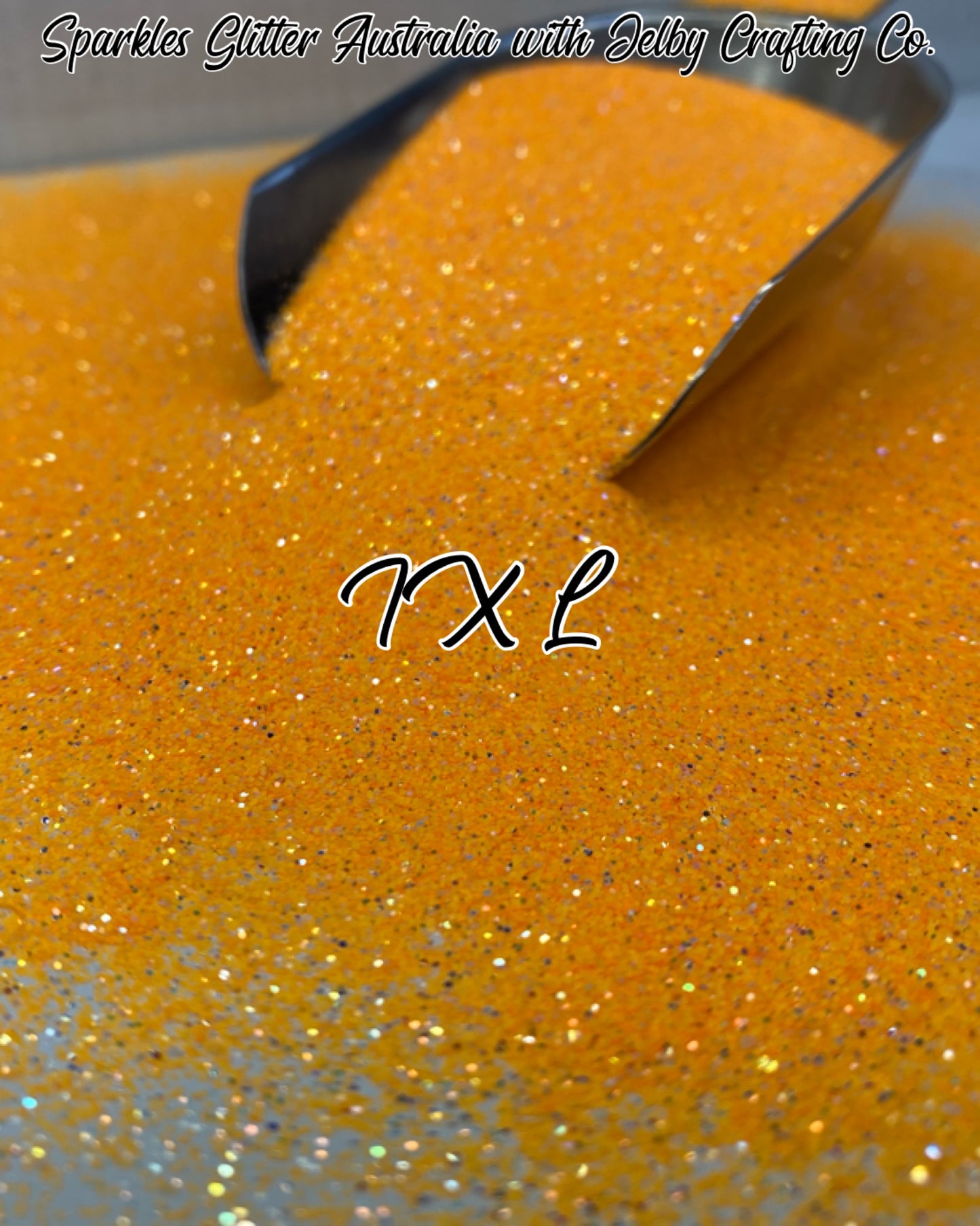 IXL | Orange Custom Mixed Fine Cut Glitter