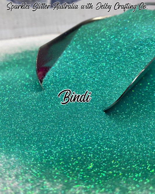 Bindi | Iridescent Green Ultrafine Glitter