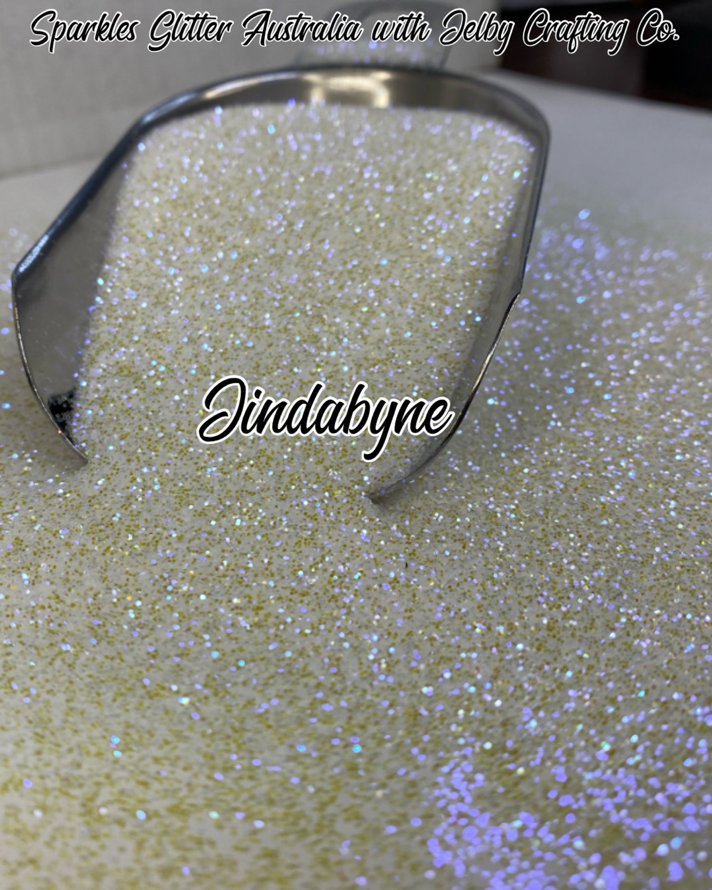 Jindabyne | White Opal Fine Cut Glitter