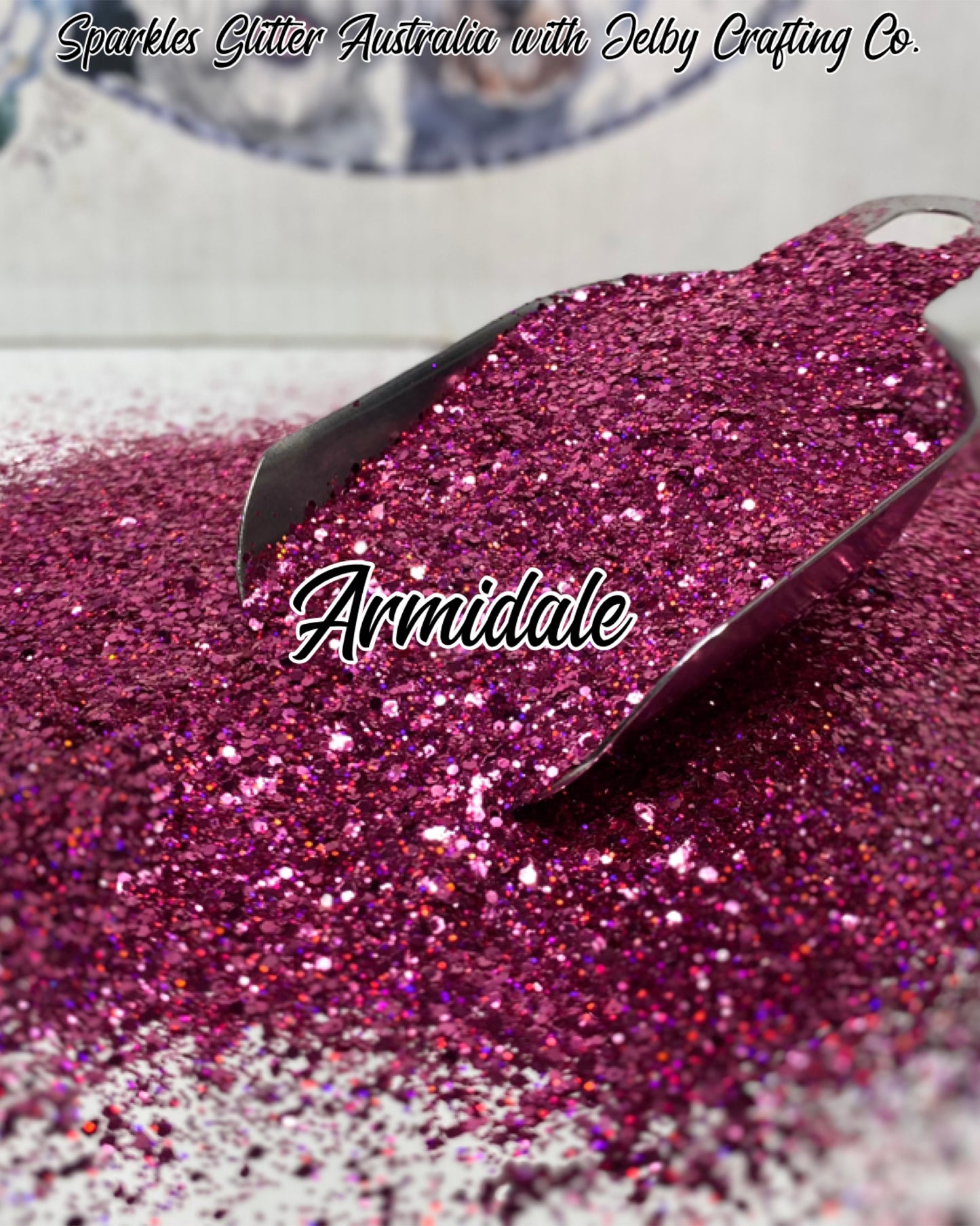 Armidale | Custom Mixed Pink Small Chunky Glitter