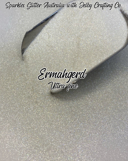 Ermahgerd | White Holographic Ultra Fine Cut Glitter