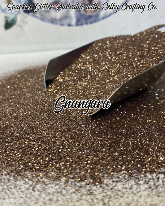 Gnangara | Metallic Fine Cut Brown Glitter