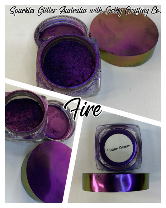 Fire | Chrome Colour Shift Mica Pigment