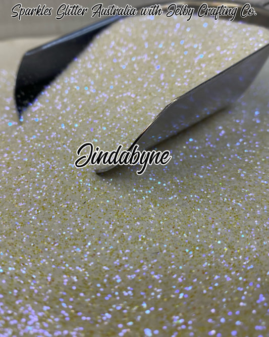Jindabyne | White Opal Fine Cut Glitter