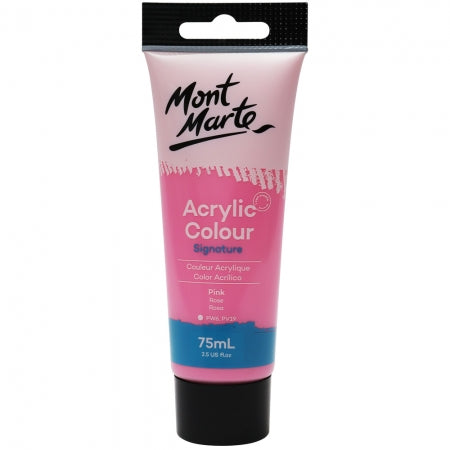 Mont Marte Acrylic Paint 75ml - Pink