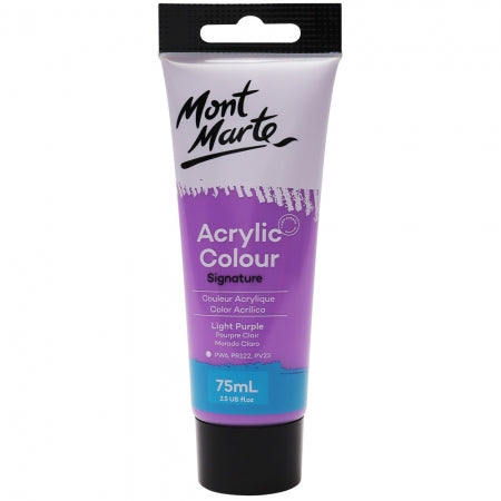 Mont Marte Acrylic Paint 75ml - Light Purple
