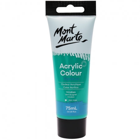 Mont Marte Acrylic Paint 75ml - Viridian