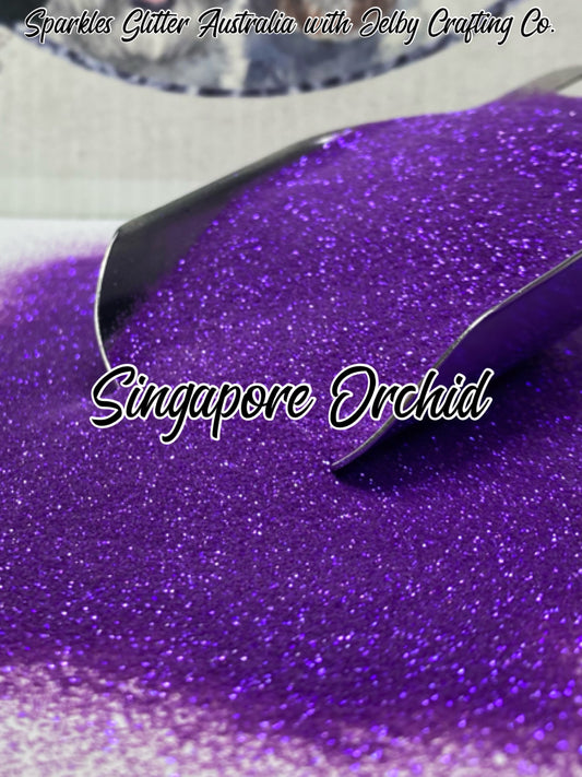 Singapore Orchid | Purple Iridescent Ultrafine Glitter
