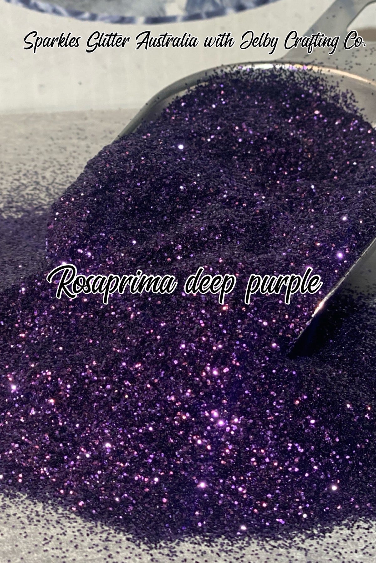 Rosaprima Deep Purple | Fine Cut Metallic Glitter