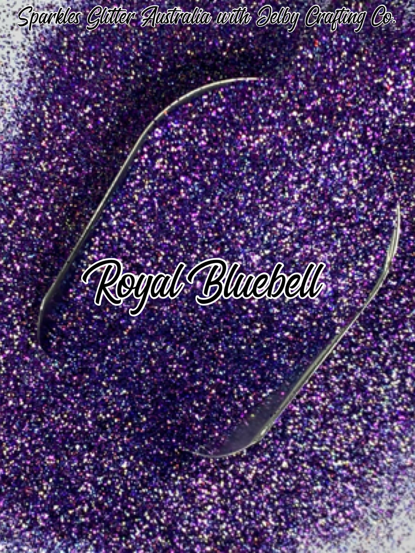 Royal Bluebell | Custom Mixed Blue Purple Fine Cut Glitter