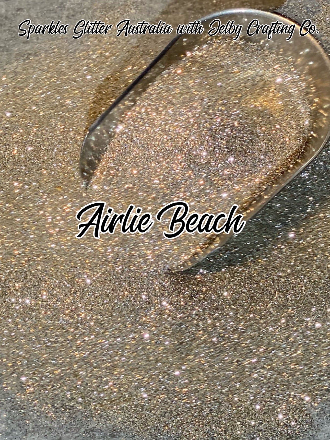 Airlie Beach | Custom Mixed Gold Sand Glitter