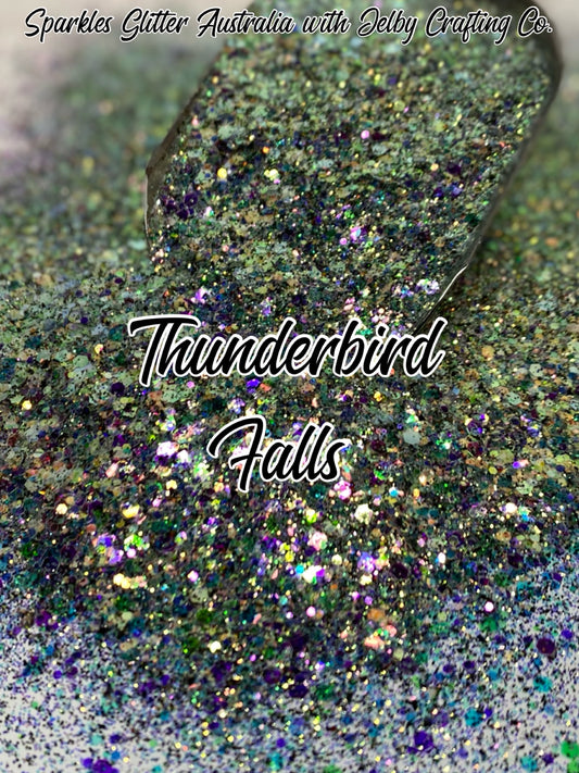 Thunderbird Falls | Custom Mixed Chunky Glitter