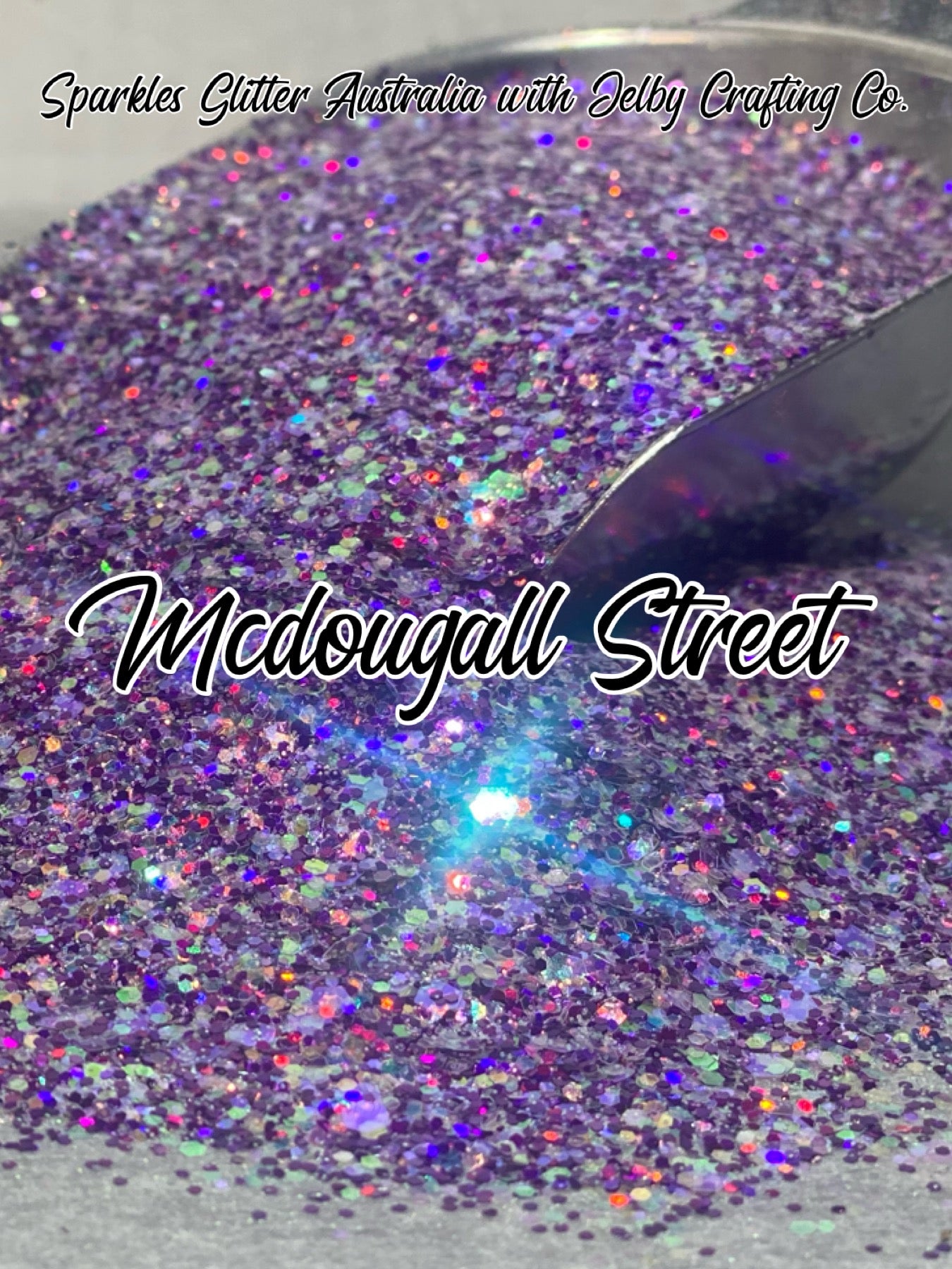 Mcdougall Street | Purple Custom Mixed Chunky Glitter
