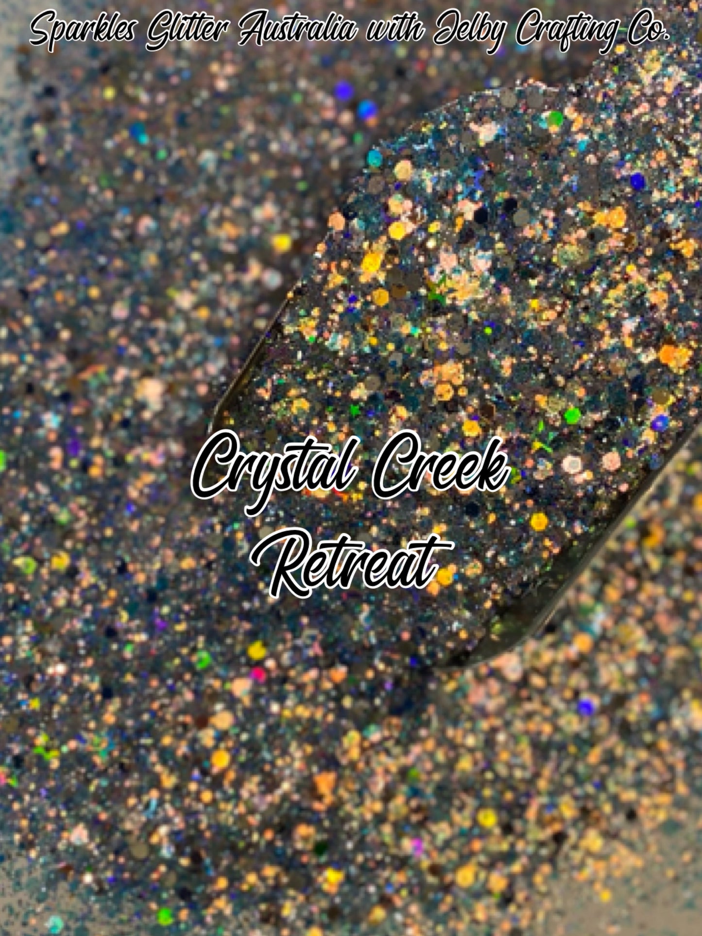 Crystal Creek Retreat | Custom Mixed Chunky Glitter