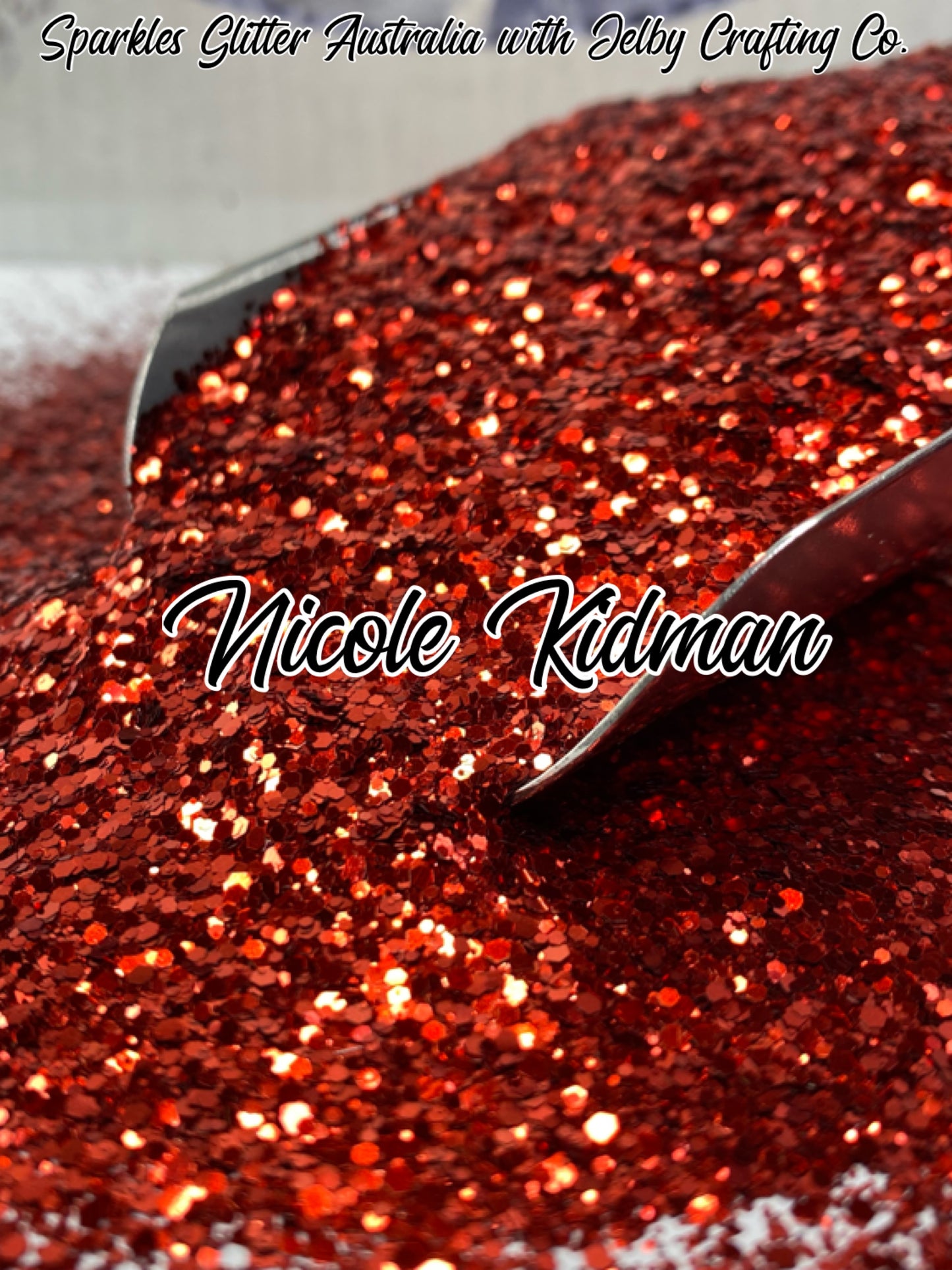 Nicole Kidman | Custom Mixed Red Metallic Glitter