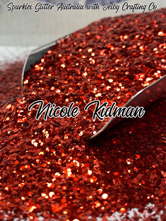 Nicole Kidman | Custom Mixed Red Metallic Glitter