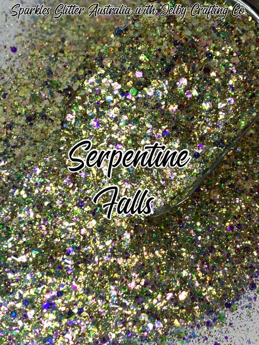 Serpentine Falls | Custom Mixed Chunky Glitter