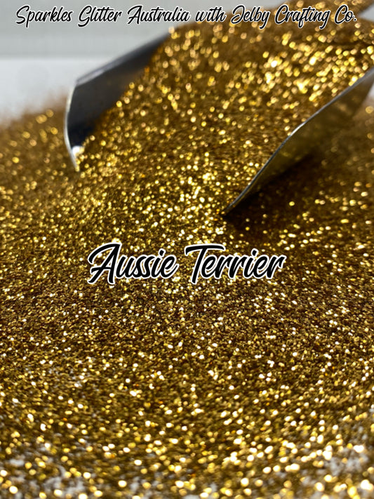 Aussie Terrier | Copper Metallic Fine Cut Glitter