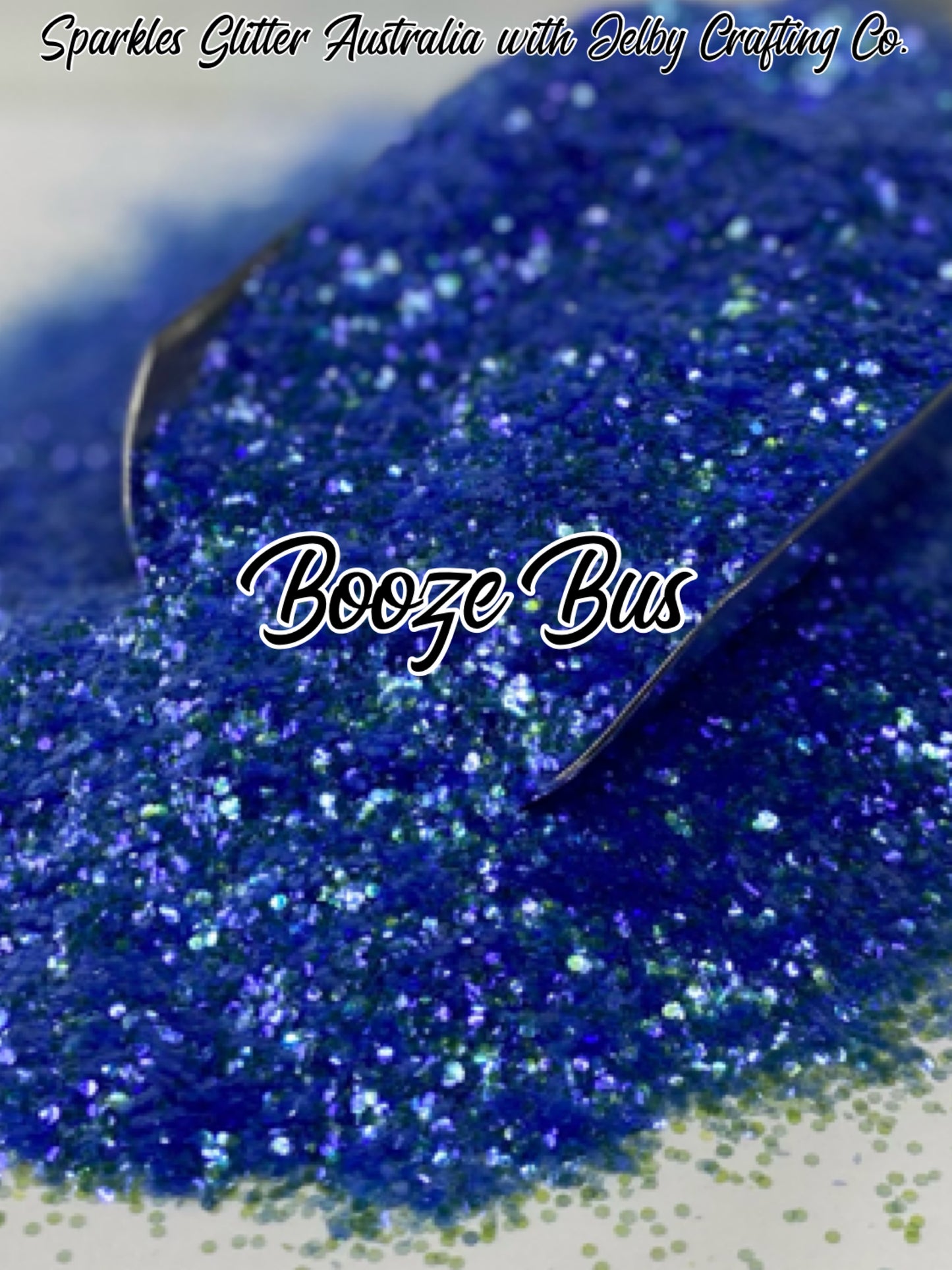 Booze Bus | Small Chunky Iridescent Glitter