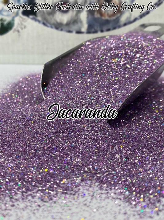 Jacaranda | Custom Mixed Purple Fine Cut Glitter