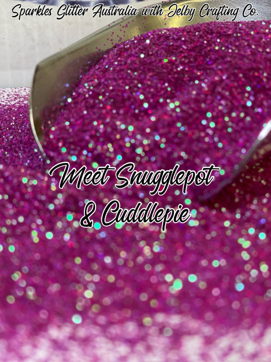 Meet Snugglepot and Cuddlepie | Holographic Colour Shift Fine Cut Glitter