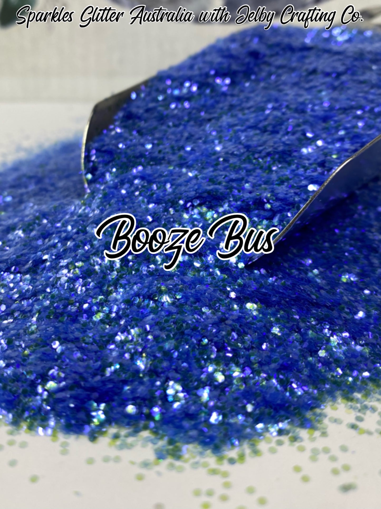 Booze Bus | Small Chunky Iridescent Glitter