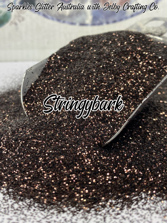 Stringybark | Brown Metallic Fine Cut Glitter