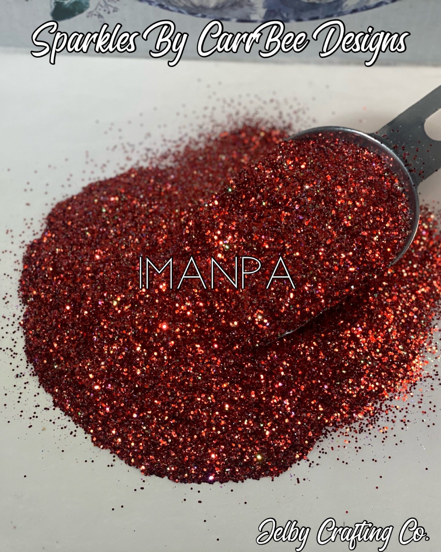 Imanpa | Custom Mixed Small Chunky Red Glitter