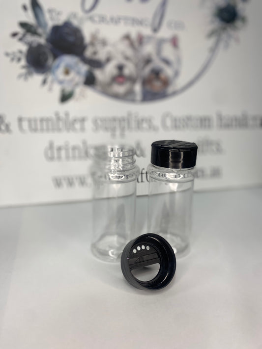 Round glitter shakers 2oz