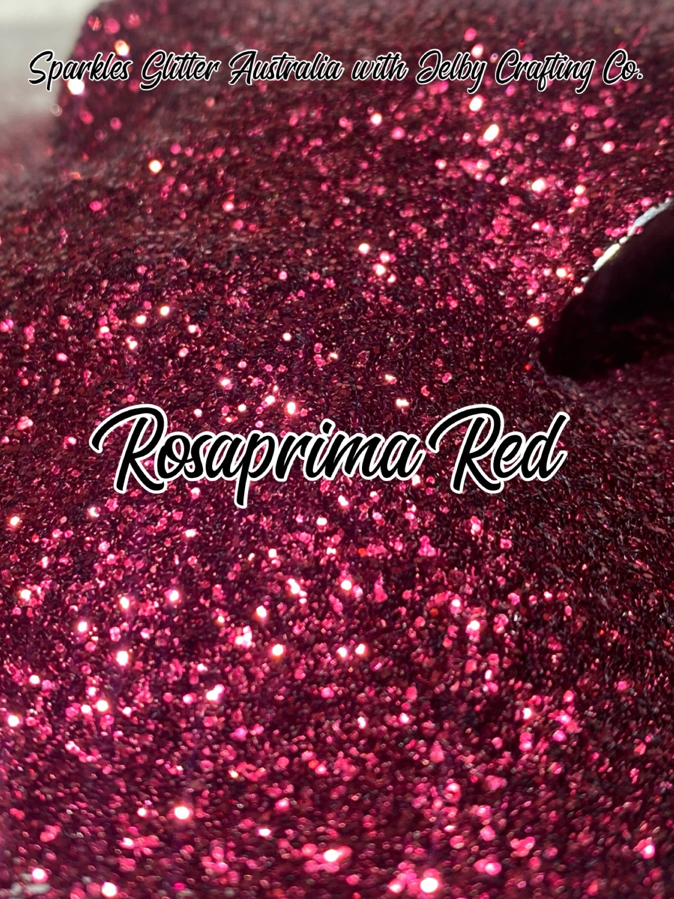 Rosaprima Red | Fine Cut Metallic Glitter