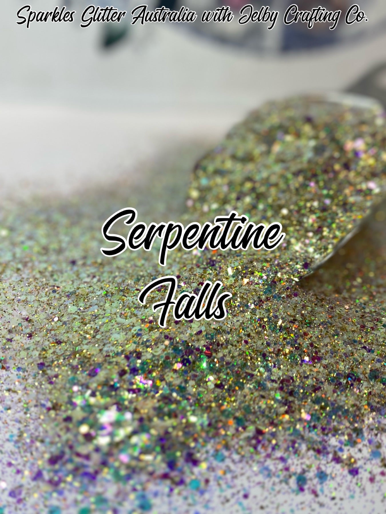 Serpentine Falls | Custom Mixed Chunky Glitter