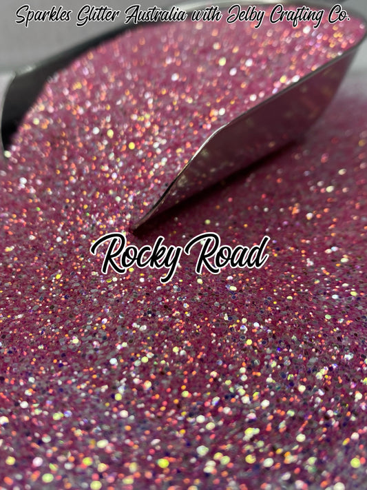 Rocky Road | Custom Mixed Pink Small Chunky Glitter