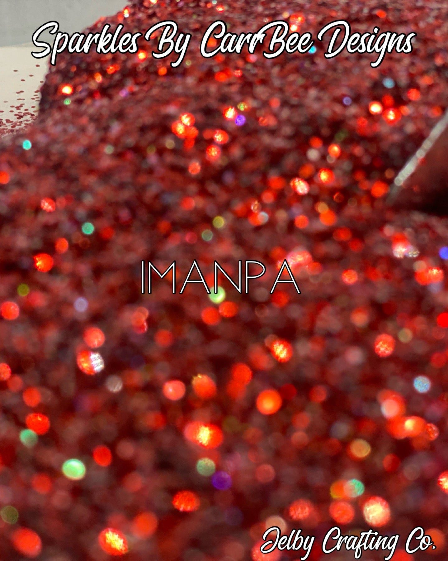 Imanpa | Custom Mixed Small Chunky Red Glitter