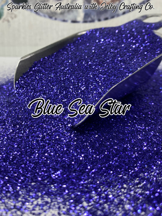Blue Sea Star | Metallic Ultra Fine Blue Glitter