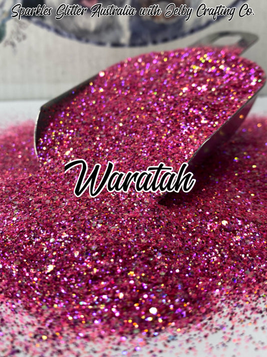 Waratah | Custom Mixed Pink Fine Cut Glitter