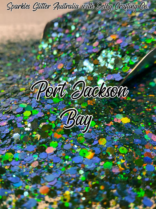 Port Jackson Bay | Chunky Holographic Colour Shift Glitter
